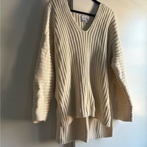 Urban Outfitters Cream V-Neck Sweater